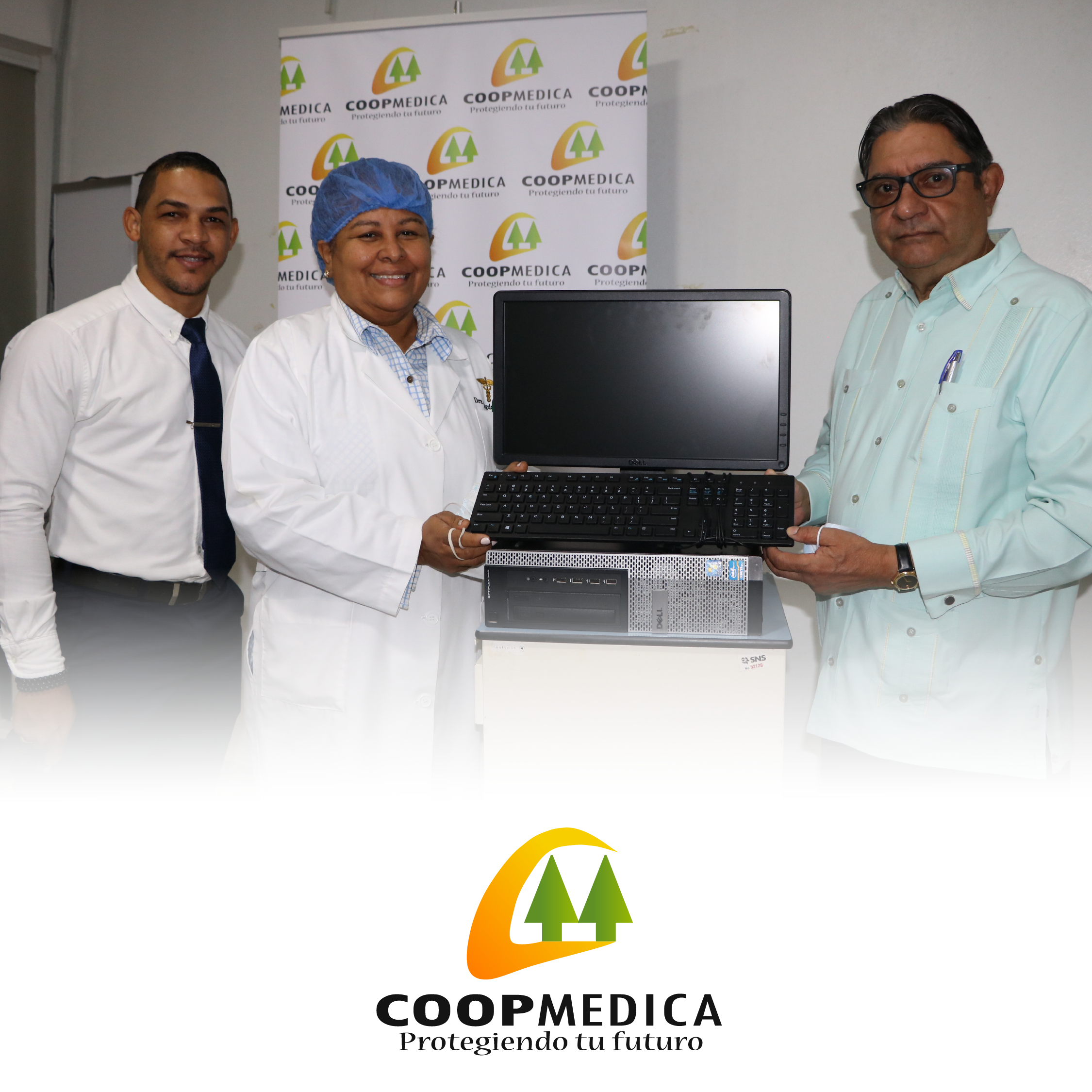 Donación de Computadora: Materno Fetal del Hospital Presidente Estrella Ureña